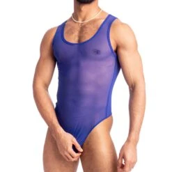 Body String L Homme Invisible Caprera UW31CAP -Sous-vêtement Soldes Body hi UW31CAP bleu 4