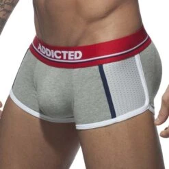 Boxer Addicted XXL Sportive AD703 8 Boxer Addicted XXL Sportive AD703 -Sous-vêtement Soldes Boxer addicted AD703 gris 4