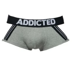 Boxer Addicted Super Bulk AD713 -Sous-vêtement Soldes Boxer addicted AD713 gris 9