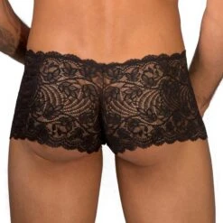 Boxer Eros Veneziani MA504 -Sous-vêtement Soldes Boxer eros MA504 noir 3