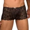 Boxer Eros Veneziani MA504 -Sous-vêtement Soldes Boxer eros MA504 noir m