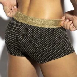 Boxer ES Collection Luxury UN561 8 Boxer ES Collection Luxury UN561 -Sous-vêtement Soldes Boxer esco UN561 noir 3