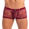 Boxer L Homme Invisible Charlemagne MY14CLM 1 Boxer L Homme Invisible Charlemagne MY14CLM -Sous-vêtement Soldes Boxer hi MY14CLM rouge m
