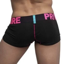 Boxer Private Structure Modality PMUX4182 -Sous-vêtement Soldes Boxer private PMUX4182 noir 3