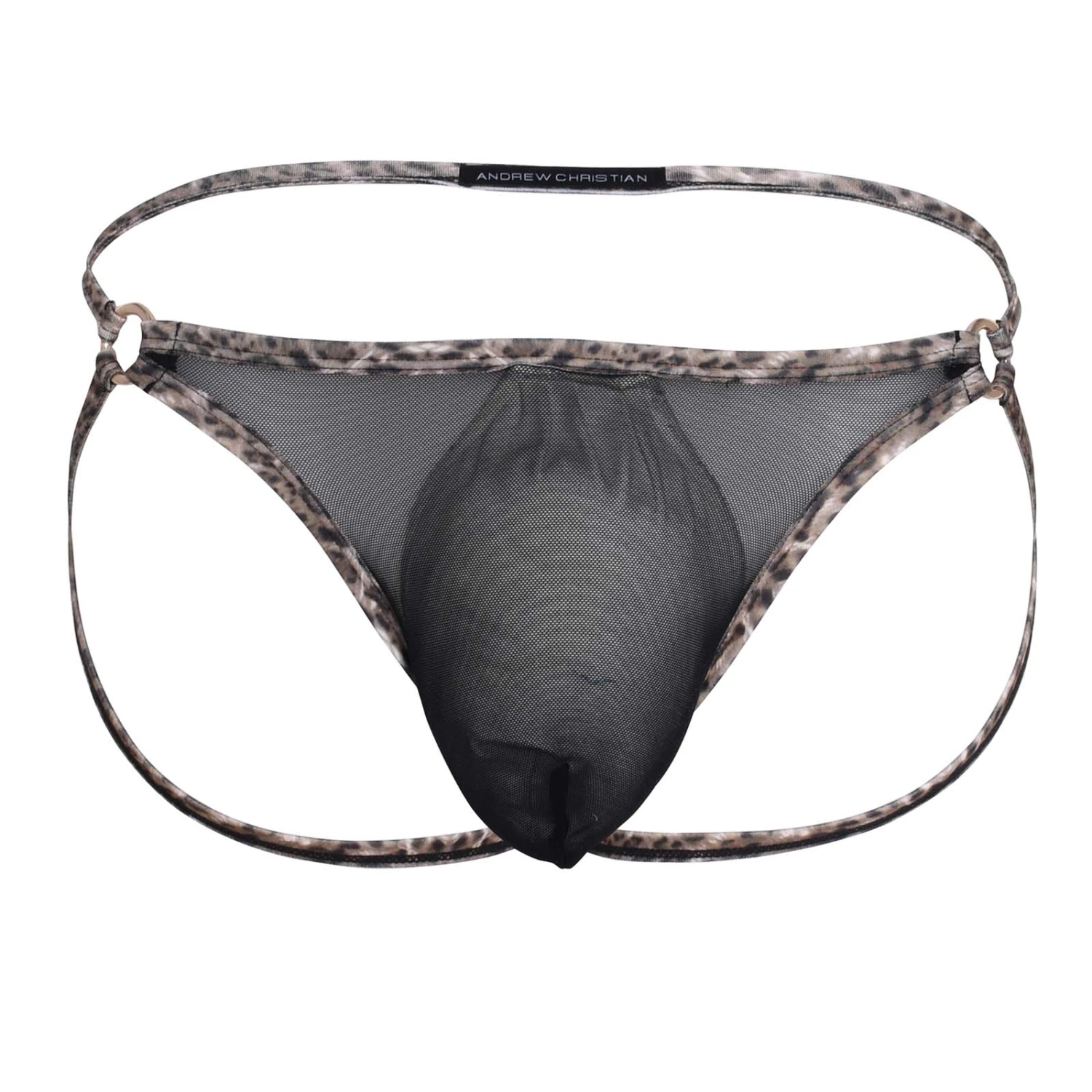 Jock Strap Andrew Christian Sheer Leopard 92557 6 Jock Strap Andrew Christian Sheer Leopard 92557 – Image 4