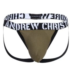 Jock Strap Andrew Christian Military Mesh 92595 -Sous-vêtement Soldes JockStrap ac 92595 kaki 9