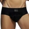 Jock Strap Addicted Feather AD Party AD865 -Sous-vêtement Soldes JockStrap addicted AD865 noir m