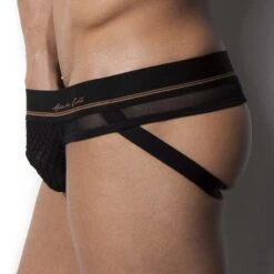 Jock Strap Alexander COBB 10CJ22 -Sous-vêtement Soldes JockStrap alexander 10CJ22 noir 4