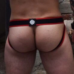 Jock Strap Brut BREEDWELL -Sous-vêtement Soldes JockStrap breedwell 220409 rouge 3