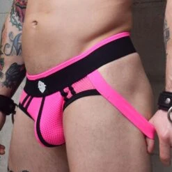 Jock Strap Axel BREEDWELL -Sous-vêtement Soldes JockStrap breedwell 220414 rose 4