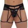 Jock Strap Candyman Garter 99577 1 Jock Strap Candyman Garter 99577 -Sous-vêtement Soldes JockStrap candy 99577 noir m