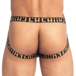Jock Strap L Homme Invisible Back To Black MY45BTB -Sous-vêtement Soldes JockStrap hi MY45BTB noir 3
