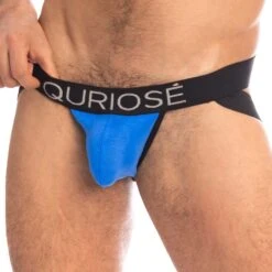 Jock Strap Quriose Blowhard QU09SHO -Sous-vêtement Soldes JockStrap quriose QU09SHO bleu 4