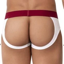 Jock Strap Roger Smuth RS012 -Sous-vêtement Soldes JockStrap rogersmuth RS012 blanc 3