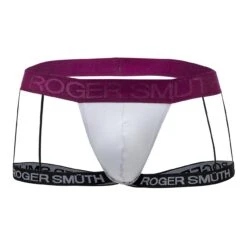 Jock Strap Roger Smuth RS013 7 Jock Strap Roger Smuth RS013 -Sous-vêtement Soldes JockStrap rogersmuth RS013 blanc 9