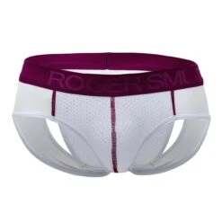 Jock Strap Roger Smuth RS022 -Sous-vêtement Soldes JockStrap rogersmuth RS022 blanc 9