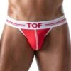 Jock Strap French TOF PARIS TOF159R 1 Jock Strap French TOF PARIS TOF159R -Sous-vêtement Soldes JockStrap tof TOF159R rouge m