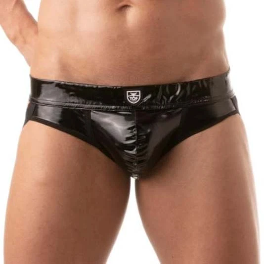 Jock Strap Vinyl TOF PARIS TOF183N 3 Jock Strap Vinyl TOF PARIS TOF183N