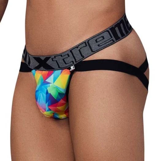 Jock Strap Xtremen Rainbow Prism 91148 6 Jock Strap Xtremen Rainbow Prism 91148 – Image 4