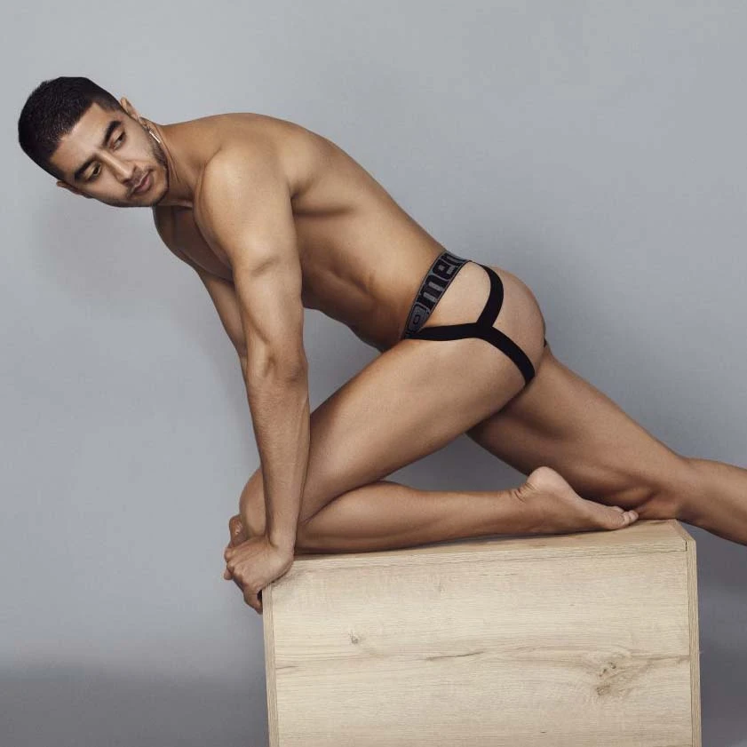 Jock Strap Xtremen Rainbow Prism 91148 4 Jock Strap Xtremen Rainbow Prism 91148 – Image 2