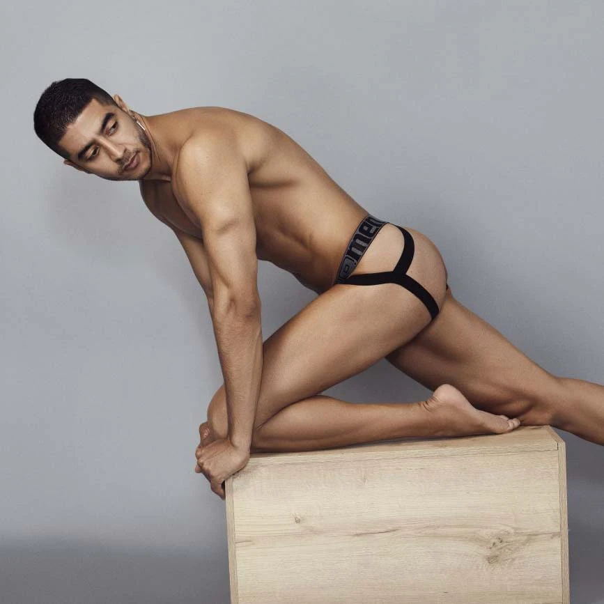 Jock Strap Xtremen Disco Zebra 91148 4 Jock Strap Xtremen Disco Zebra 91148 – Image 2