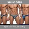 Pack De Jock Strap Addicted AD700P 1 Pack De Jock Strap Addicted AD700P -Sous-vêtement Soldes Jockstrap addicted AD700 cmod m