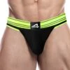 Jock Strap Cut4Men Neon Green C4M15 -Sous-vêtement Soldes Jockstrap c4m C4M15 vert m