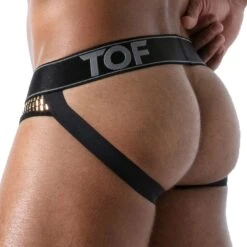 Jock Strap Star TOF PARIS TOF173O -Sous-vêtement Soldes Jockstrap tof TOF173O or 3