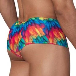 Shorty Xtremen Rainbow Fish 91147 -Sous-vêtement Soldes Shorty xtremen 91147 multicolor 3