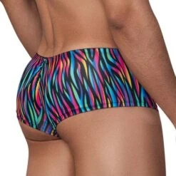 Shorty Xtremen Disco Zebra 91147 -Sous-vêtement Soldes Shorty xtremen 91147 noir 3