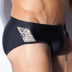 Slip De Bain Nyiri Alexander COBB 9CSWS01 -Sous-vêtement Soldes Slipbain alexander 9CSWS01 noir 4