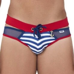Slip De Bain Candyman Mesh Stripes 99501