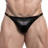 Tanga Cut4Men Black Leatherette C4M11 2 Tanga Cut4Men Black Leatherette C4M11 -Sous-vêtement Soldes Tanga c4m C4M11 noir m