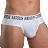 Tanga Eros Veneziani 7356 -Sous-vêtement Soldes Tanga eros 7356 blanc m