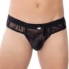 Tanga Eros Veneziani 7410 -Sous-vêtement Soldes Tanga eros 7410 noir m