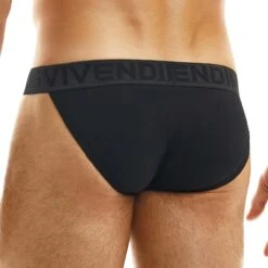 Tanga Modus Vivendi Mesh 03314 -Sous-vêtement Soldes Tanga modus 03314 noir 3