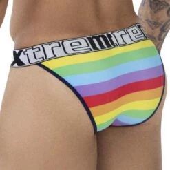 Tanga Xtremen Pride 91082 -Sous-vêtement Soldes Tanga xtremen 91082 bleu 3