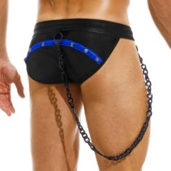 Tanga De Bain Modus Vivendi Dark GS2211 -Sous-vêtement Soldes Tangabain modus gs2211 bleu a