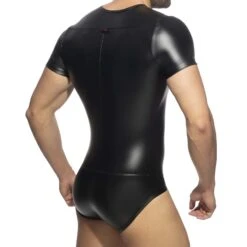 Body AD Fetish Front Zip Rub ADF141 -Sous-vêtement Soldes body adfetish adf141 noir 3