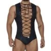 Body Candyman Wrestling 99694 2 Body Candyman Wrestling 99694 -Sous-vêtement Soldes body candy 99694 noir m