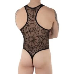 Body Eros Veneziani 7496 -Sous-vêtement Soldes body eros 7496 noir 3