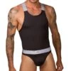 Body Eros Veneziani CB102 -Sous-vêtement Soldes body eros cb102 noir m