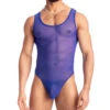 Body String L Homme Invisible Caprera UW31CAP -Sous-vêtement Soldes body hi uw31cap bleu m
