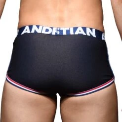 Boxer Andrew Christian Stretch Denim 92582 9 Boxer Andrew Christian Stretch Denim 92582 -Sous-vêtement Soldes boxer ac 92582 bleu 3