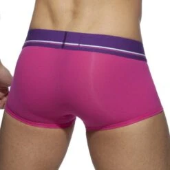 Boxer Cockring Addicted C-Through AD919 -Sous-vêtement Soldes boxer addicted ad919 rose 3