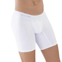 Boxer Clever Match 0885 -Sous-vêtement Soldes boxer clever 0885 blanc 4
