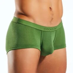 Boxer CockSox Rainforest CX68MD -Sous-vêtement Soldes boxer cocksox cx68md vert 4
