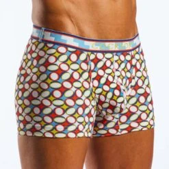 Boxer CockSox Carnaby CX94 -Sous-vêtement Soldes boxer cocksox cx94 blanc 4