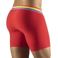 Boxer Long ErgoWear MAX XV PRIDE EW1122 -Sous-vêtement Soldes boxer ergo EW1122 rouge 3