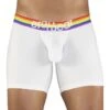 Boxer Long ErgoWear MAX XV PRIDE EW1117 -Sous-vêtement Soldes boxer ergo ew1117 blanc m